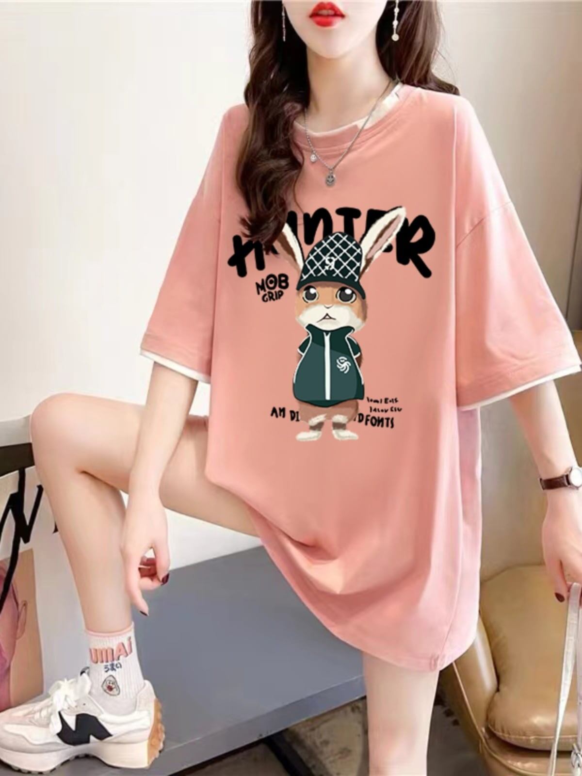 絶対欲しい プリント全4色 着心地抜群 Tシャツ カットソー＜S-8701＞