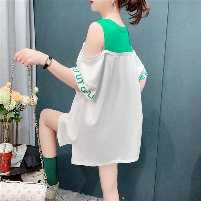 今季大好評 3色選択可 美感いっぱい ベアトップ Tシャツ カットソー＜S-3203＞