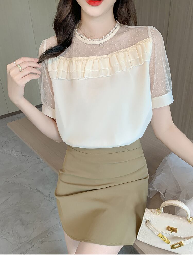 ゆったり感アップ アルファベット ファッション Tシャツ カットソー＜S-8338＞