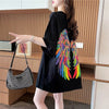 スタイリッシュ ラウンドネック 一目惚れ アルファベット Tシャツ カットソー＜S-2888＞