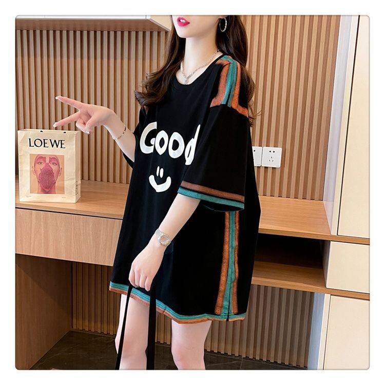 期間限定 プリント全2色 カジュアル 半袖Tシャツ カットソー ＜S-8603＞