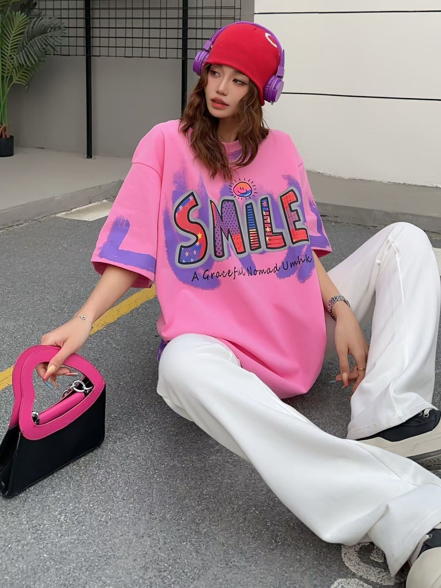 おすすめ 好感度UP 美人度アップ カジュアル 全4色 半袖 Tシャツ ＜S-11234＞