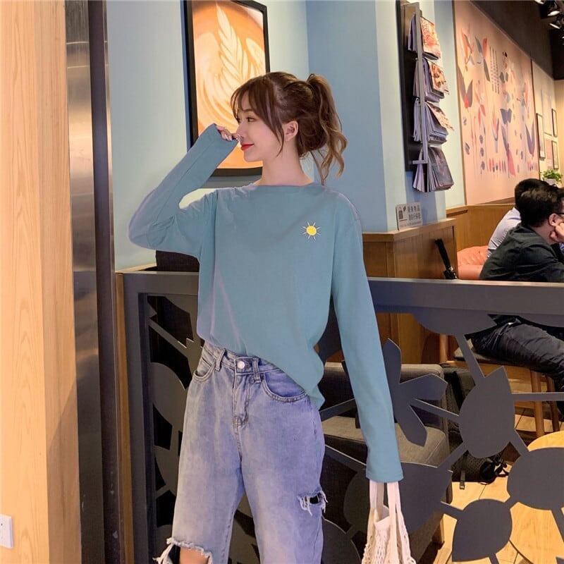 オシャレ度満点 プリント カジュアル Tシャツ カットソー＜S-3315＞