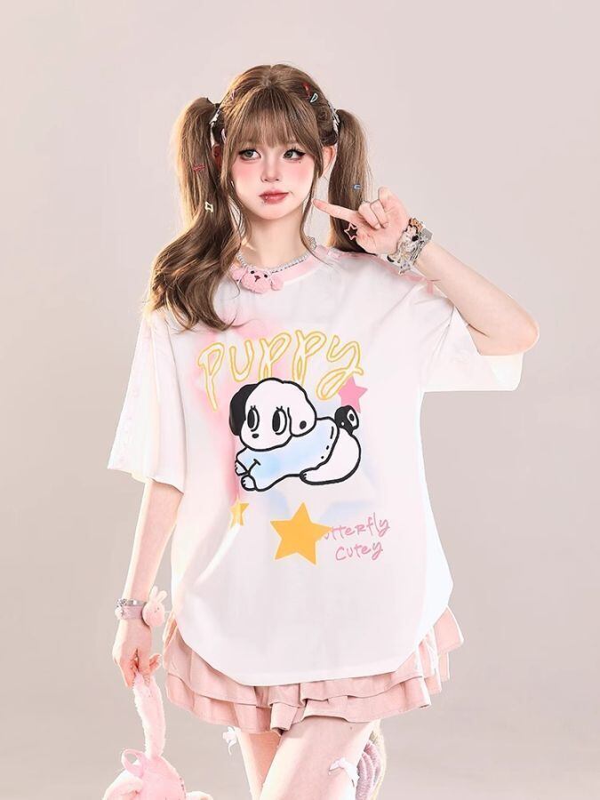 定番シンプル 絶対流行 売れ筋 早い者勝ち カジュアル 2色選択 Tシャツ<S-11462>