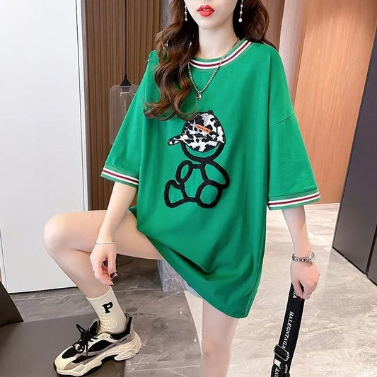 定番シンプル 好感度UP 海外トレンド カジュアル 全3色 半袖 Tシャツ ＜S-11486＞