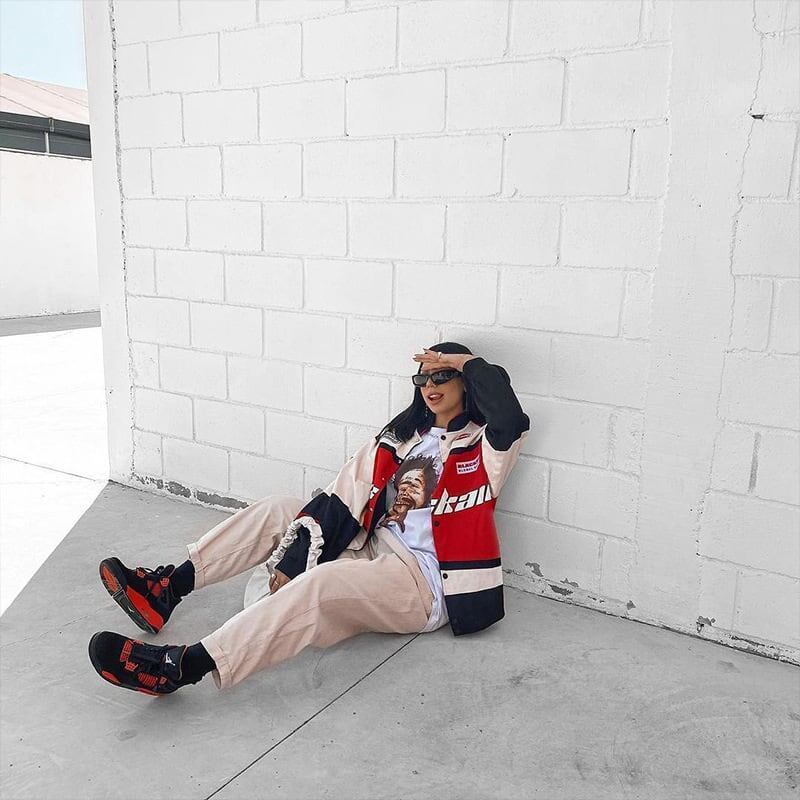 スポーツスタイルカジュアル長袖ライダースジャケット<S-5135>