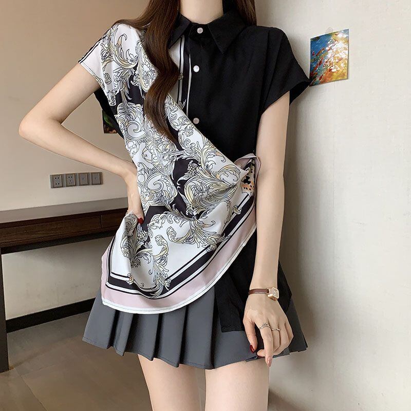 大好評 絶対流行 着回し力抜群 早い者勝ち カジュアル 2色選択 Tシャツ<S-11643>
