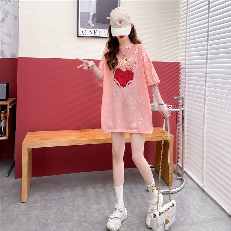 話題沸騰中 ファッション 個性派 プリント 全3色 半袖Tシャツ<S-8508>