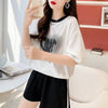 スタイリッシュ 切り替え 一目惚れ Tシャツ＋ショートパンツ セットアップ＜S-3614＞