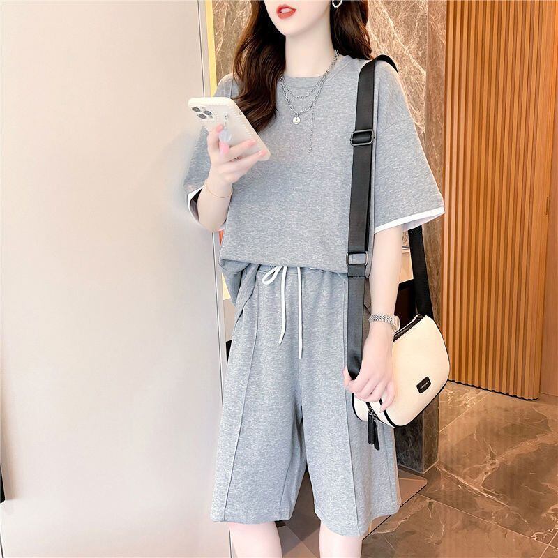 定番シンプル 半袖Ｔシャツⅹパンツセット全4色 カジュアル <S-8732>