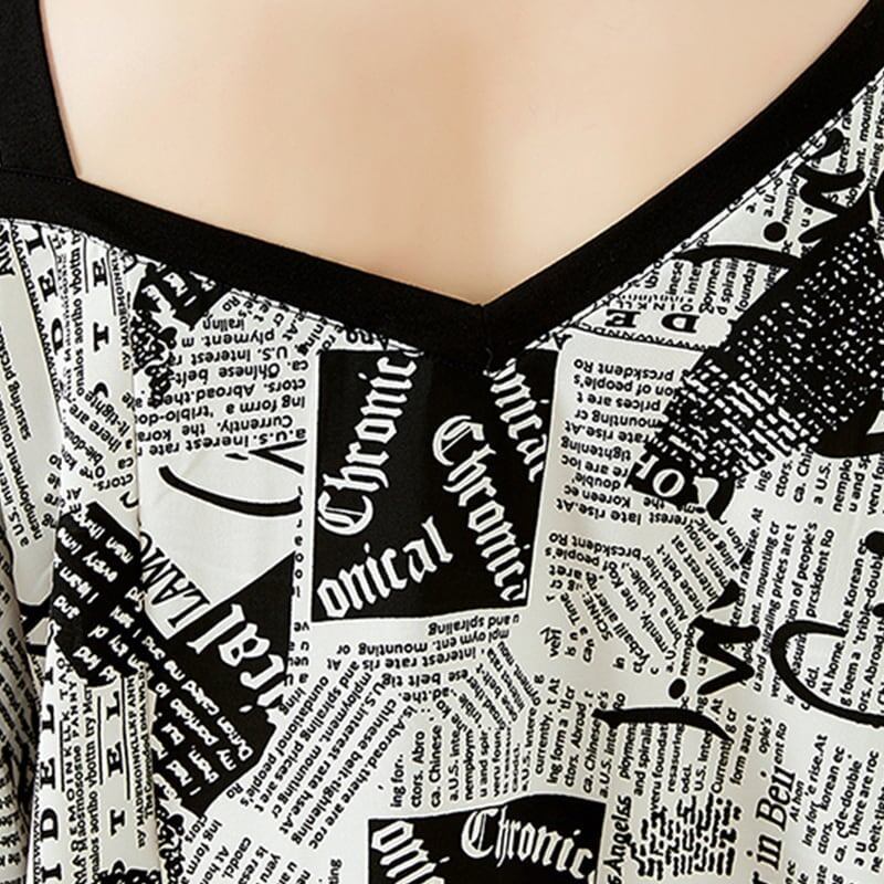 カジュアル ベアトップ お洒落 プリント Tシャツ カットソー＜S-3143＞