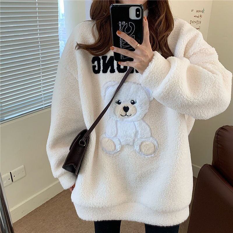 定番シンプル キュート カジュアル スウェット<S-5535>