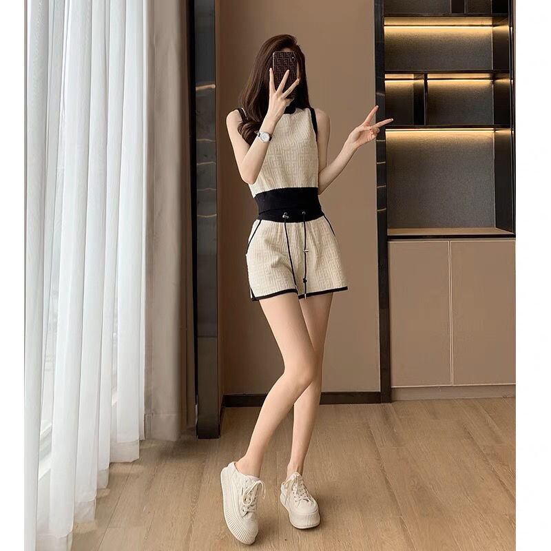 大人可愛い カジュアル 着心地良い 半袖 Tシャツ ショートパンツ セットアップ ＜S-11567＞