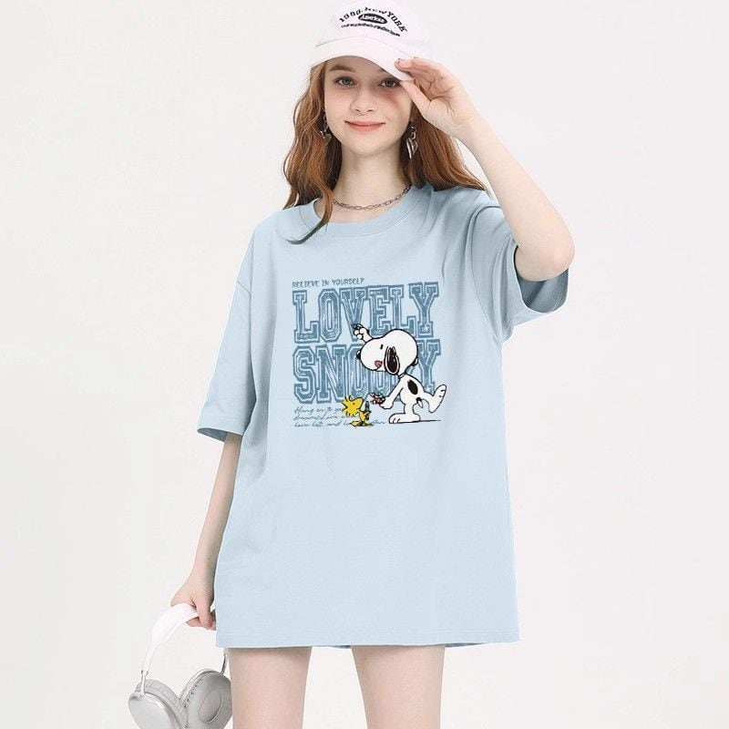 男女兼用 ルーズシルエット 半袖 Tシャツ <S-13136>
