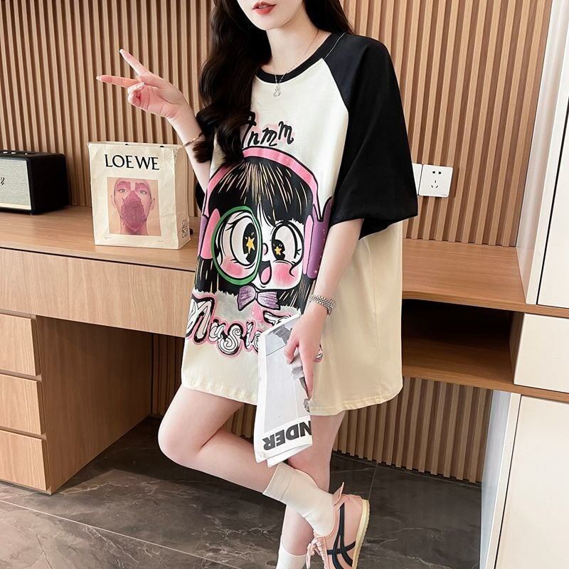 スウィート 好感度UP 大好評 カジュアル 全3色 半袖 Tシャツ ＜S-11128＞