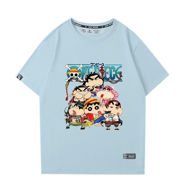 スタイルアップ効果抜群 カジュアル 肌触り抜群 プリント全5色 半袖Tシャツ<S-9173>