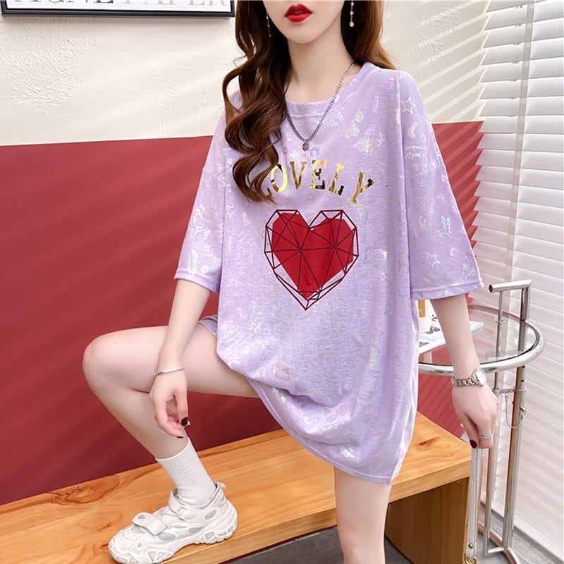 話題沸騰中 ファッション 個性派 プリント 全3色 半袖Tシャツ<S-8508>