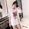 売り切れ必至 アクティブも綺麗も叶う 上品 プリント 全3色 半袖 Tシャツ <S-8990>