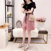 ファッション Tシャツ＋サロペット 美人度アップ セットアップ＜S-3206＞