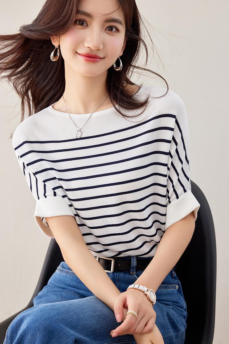 今季マストバイ ファッション カジュアル エレガント Tシャツ<S-6587>