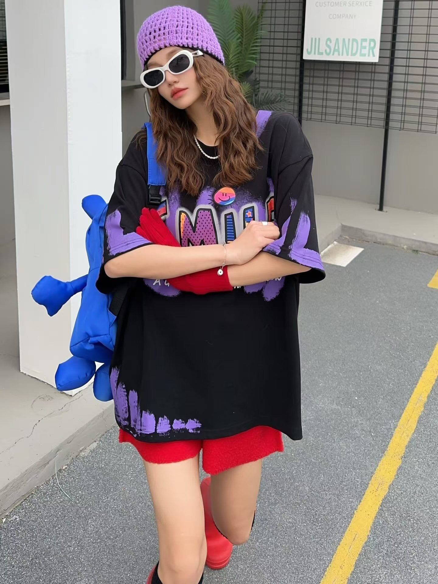 おすすめ 好感度UP 美人度アップ カジュアル 全4色 半袖 Tシャツ ＜S-11234＞