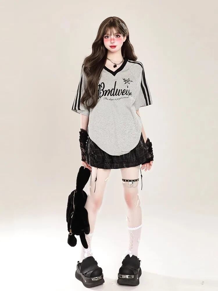 大好評 好感度UP 海外トレンド カジュアル 全3色 半袖 Tシャツ ＜S-11107＞