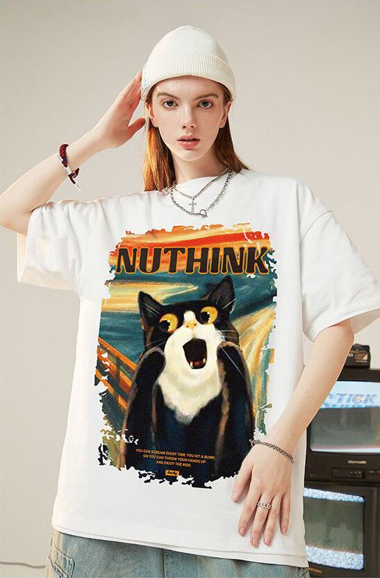 絶対欲しい デザイン性抜群 売り切れ必至 ファッション プリント 4色選択 半袖Tシャツ＜S-9293＞