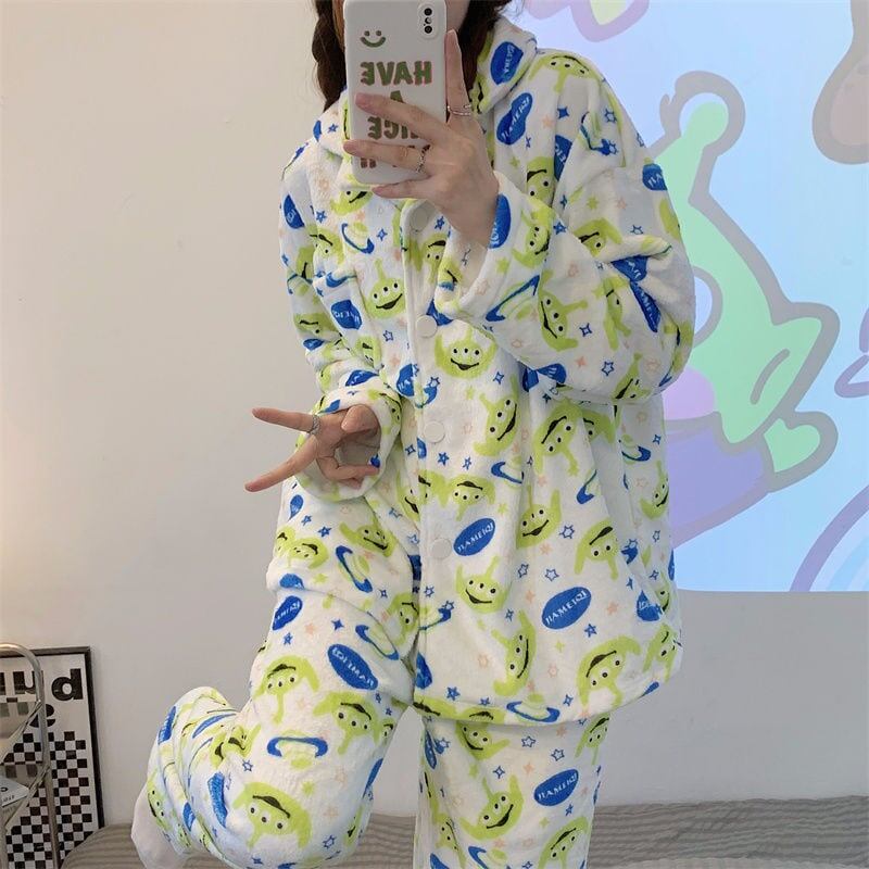 優しい雰囲気 パジャマ トップス+パンツセット ＜S-6012＞