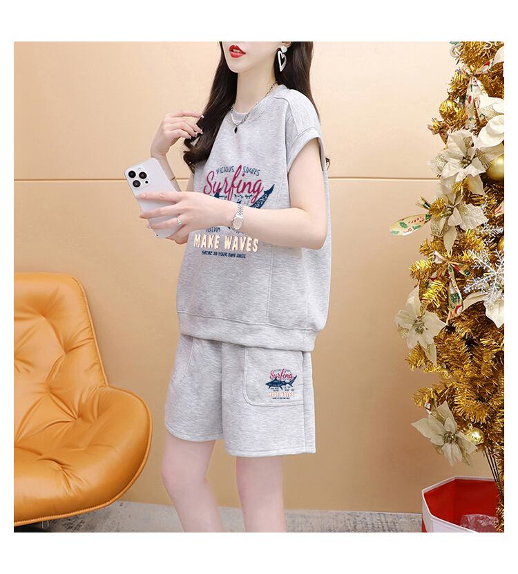 今季マストバイ ファッション カジュアル 半袖Ｔシャツⅹパンツセット全3色 <S-8265>