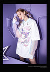 プリント ゆったり 半袖 Tシャツ <S-13129>