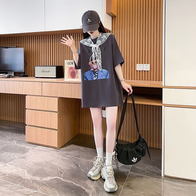 定番シンプル 好感度UP 海外トレンド カジュアル 全3色 半袖 Tシャツ ＜S-11445＞
