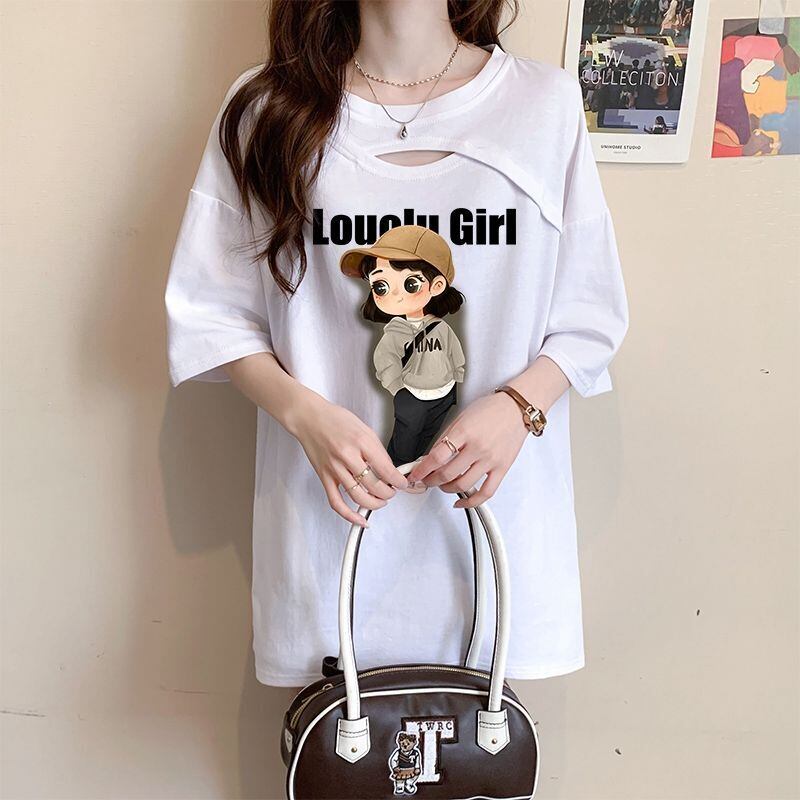 大人可愛い カジュアル キュート 全3色 半袖Tシャツ カットソー ＜S-8602＞