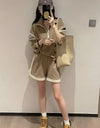 主役級 ファッション 今季マストバイ 個性派 半袖Ｔシャツⅹパンツセット<S-6533>
