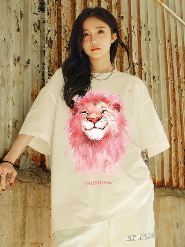 絶対流行 デザイン性抜群 ファッション感満々 着心地良い 全7色 半袖 Tシャツ 男女兼用<S-6778>