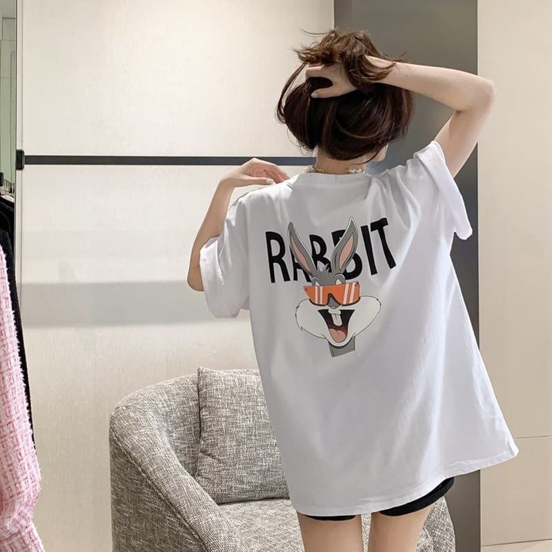今季大好評 切り替え 美感いっぱい プリント Tシャツ カットソー＜S-3458＞