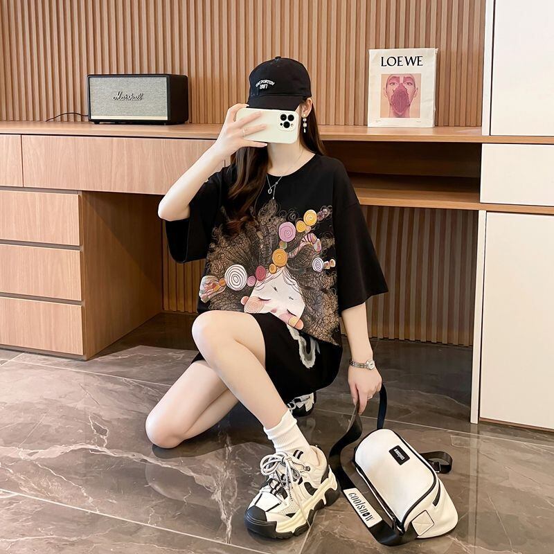 新商品 ファッション 個性派 プリント全3色 半袖Tシャツ カットソー ＜S-8604＞