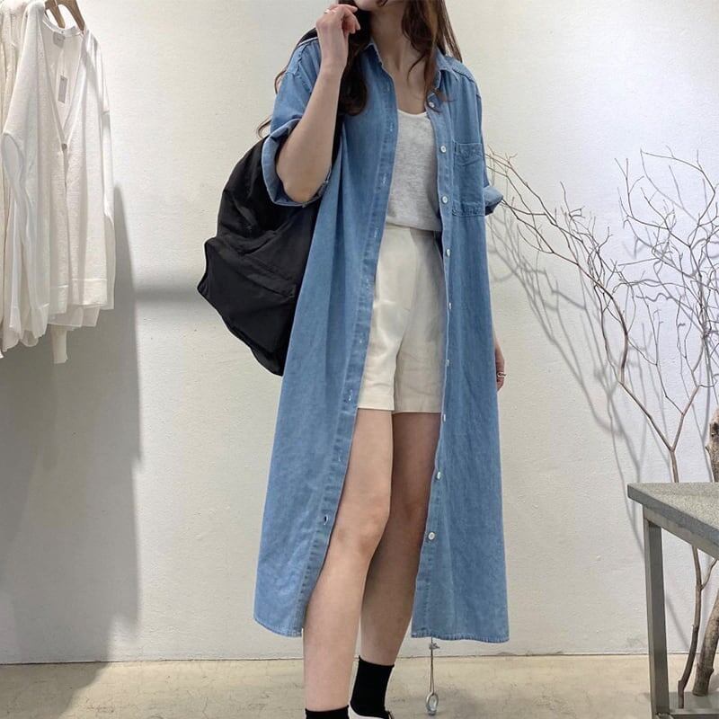 レトロ ルーズ オシャレ度満点 切り替え ワンピース＜S-3286＞