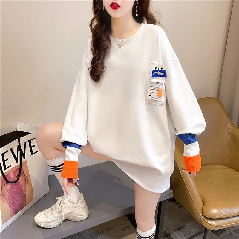 美感いっぱい 切り替え 好感度満載 プリント Tシャツ カットソー＜S-3669＞