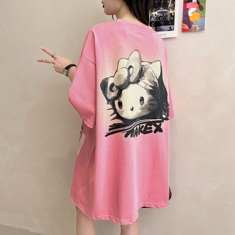 大人可愛い 好感度UP 海外トレンド カジュアル 全3色 半袖 Tシャツ ＜S-11121＞