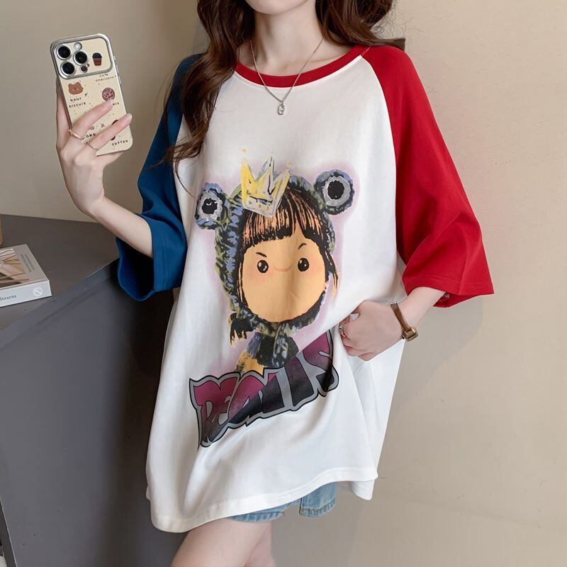 売れ筋 絶対流行 早い者勝ち 早い者勝ち カジュアル 2色選択 Tシャツ<S-11142>