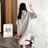 ファッション 切り替え ゆったり感アップ Tシャツ＋ショートパンツ セットアップ＜S-3616＞