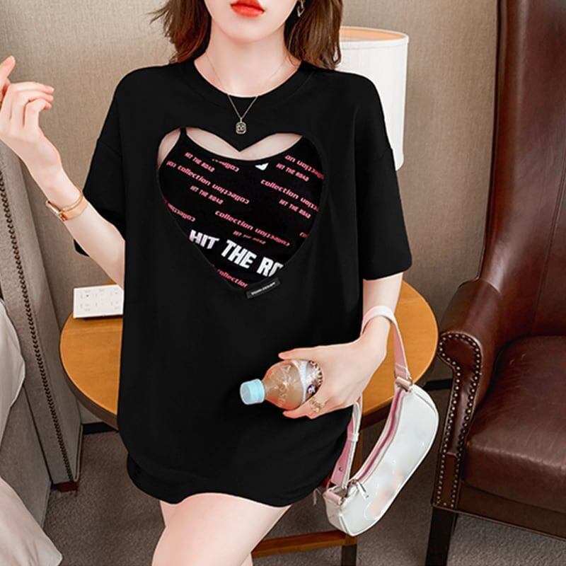 合わせやすい Tシャツ＋キャミソール チャーミング セットアップ＜S-3454＞