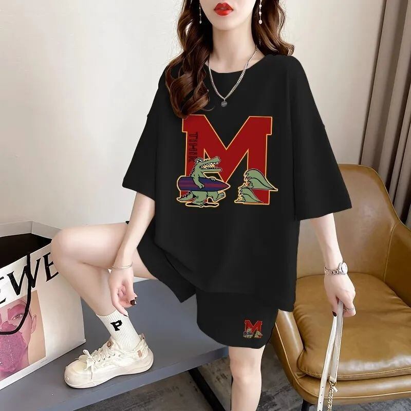 話題沸騰中 カジュアル 真夏も快適 全4色 半袖 Tシャツ ショートパンツ セットアップ ＜S-6760＞