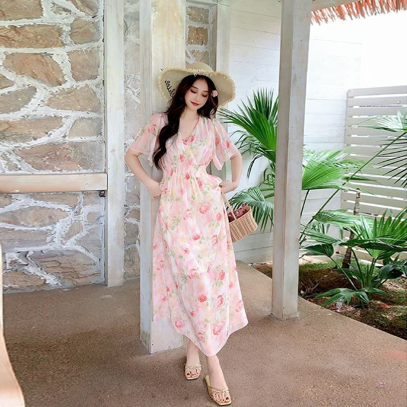 早い者勝ち カジュアル 好感度UP 全3色 半袖 ワンピース ＜S-11862＞