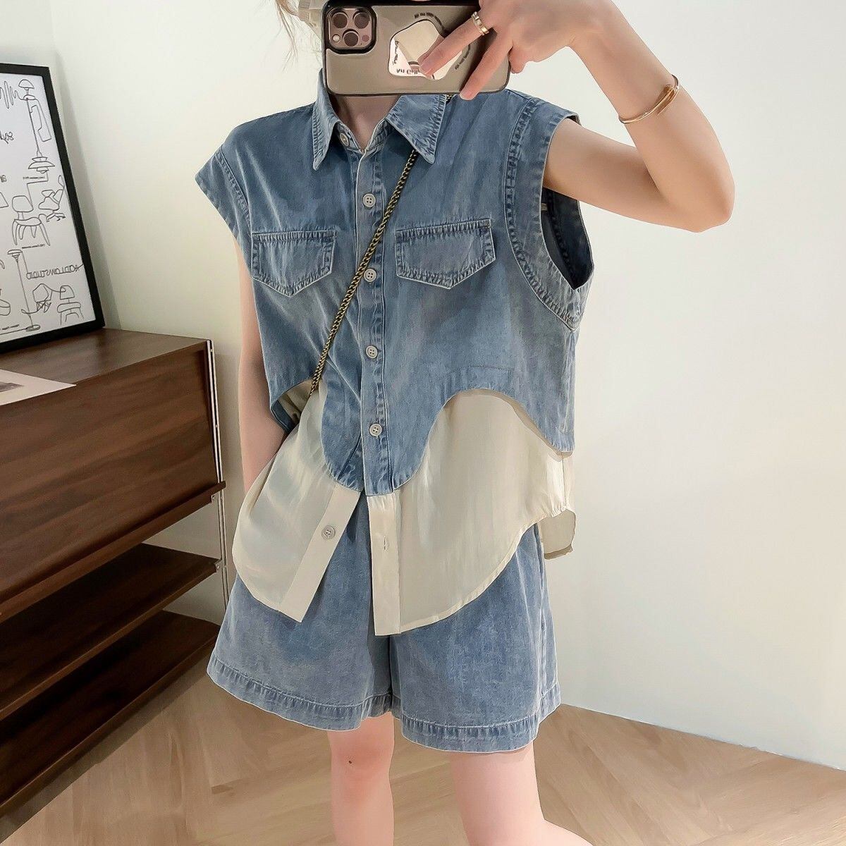 今季マストバイ 上品 ファッション 半袖Ｔシャツⅹパンツセット <S-6575>