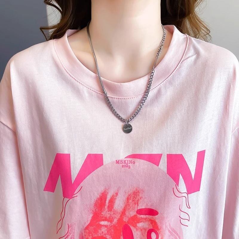 好感度UP カジュアル ファッション 上質 Ｔシャツⅹパンツセット<S-8456>