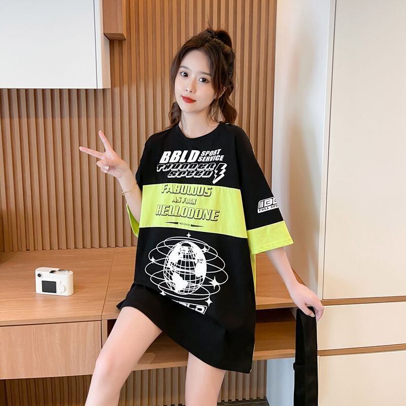 おすすめ 早い者勝ち 絶対流行 カジュアル 2色選択 Tシャツ<S-11582>
