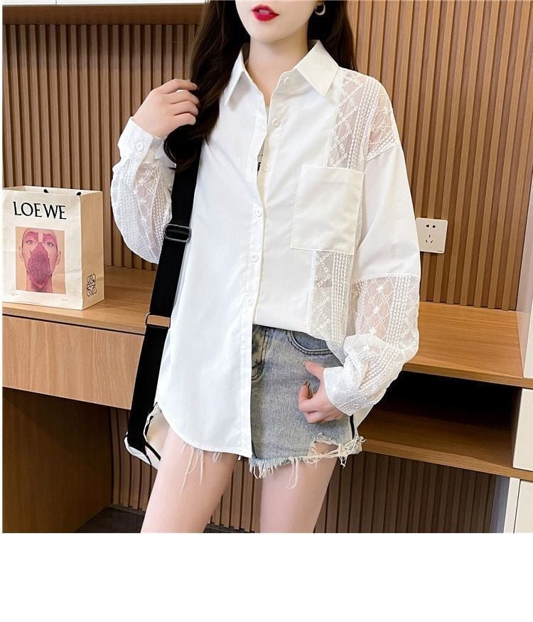 売り切れ必至 シンプル 超人気 透け感 日焼け対策 シャツ ＜S-11453＞