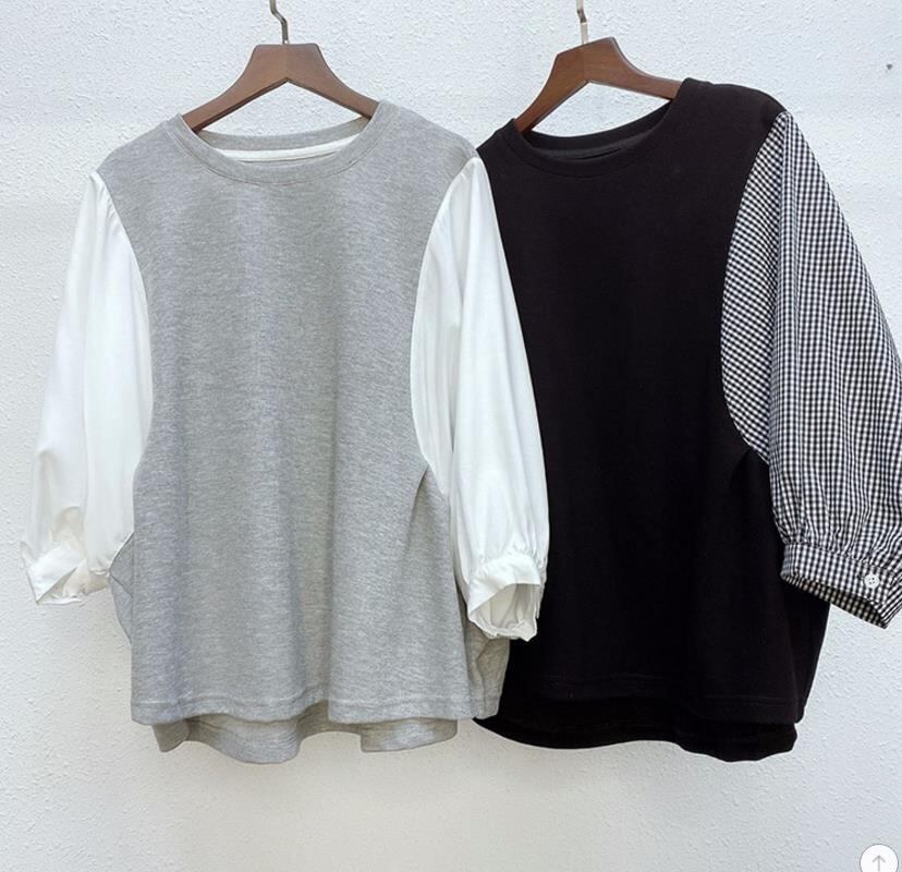 おすすめ 早い者勝ち 大人可愛い カジュアル 共2色 Tシャツ<S-12155>
