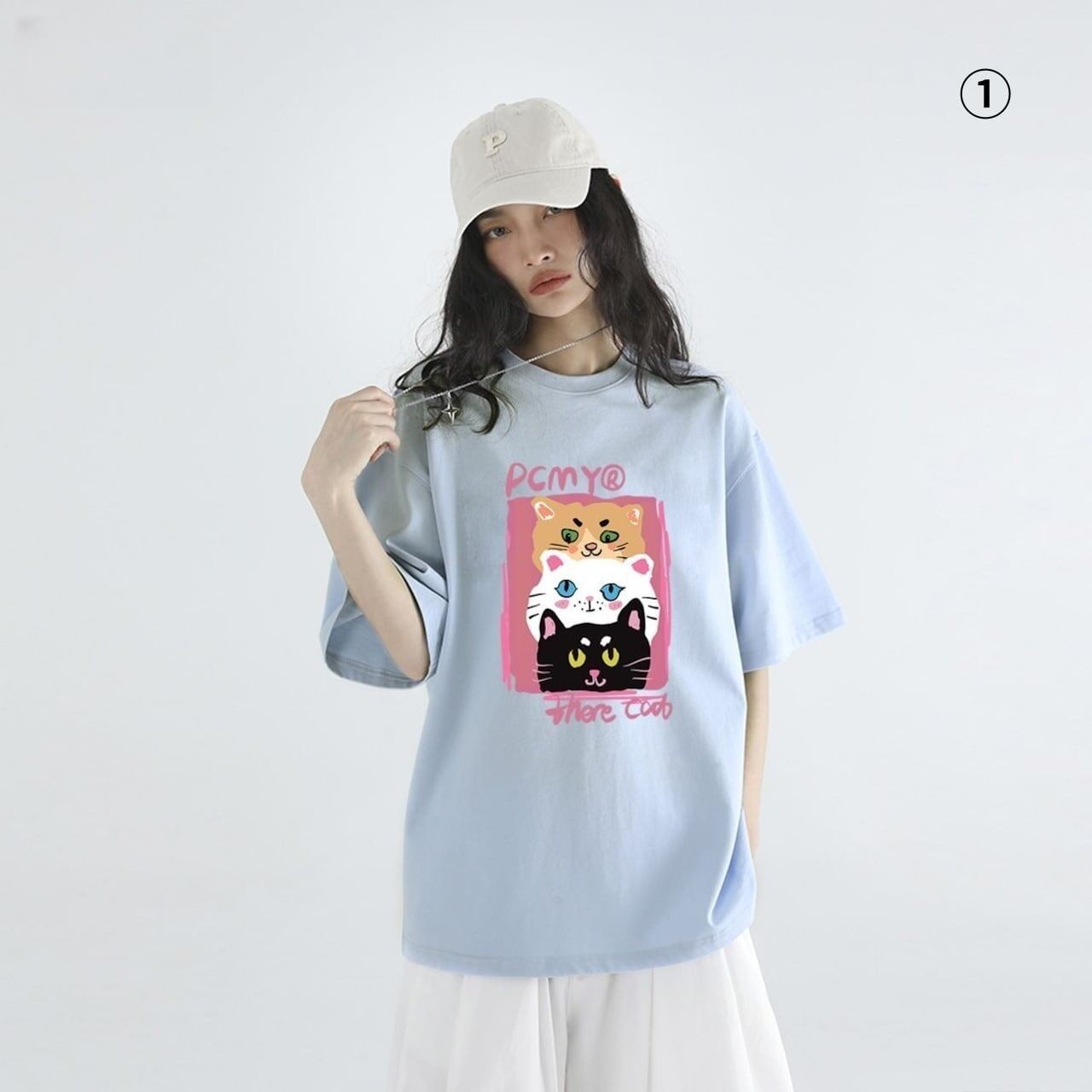 大好評 海外トレンド 定番シンプル 好感度UP カジュアル 全3色 半袖 Tシャツ ＜S-11283＞